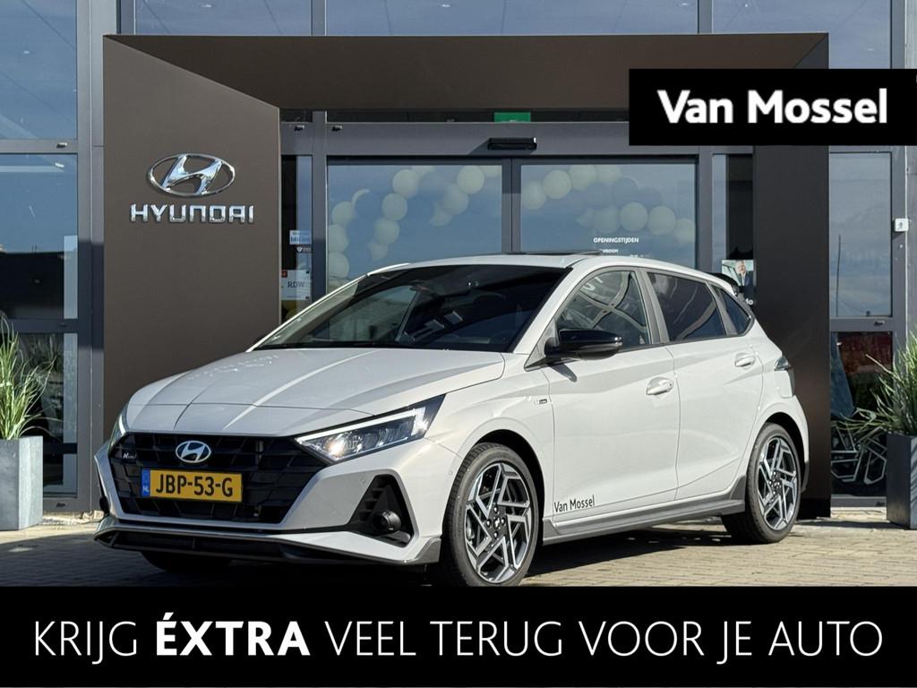 Hyundai i20 1.0 T-GDI N Line Sky AUTOMAAT | Schuif/kanteldak, 12 maanden, Origineel Nederlands, Bedrijf, Hybride Elektrisch/Benzine