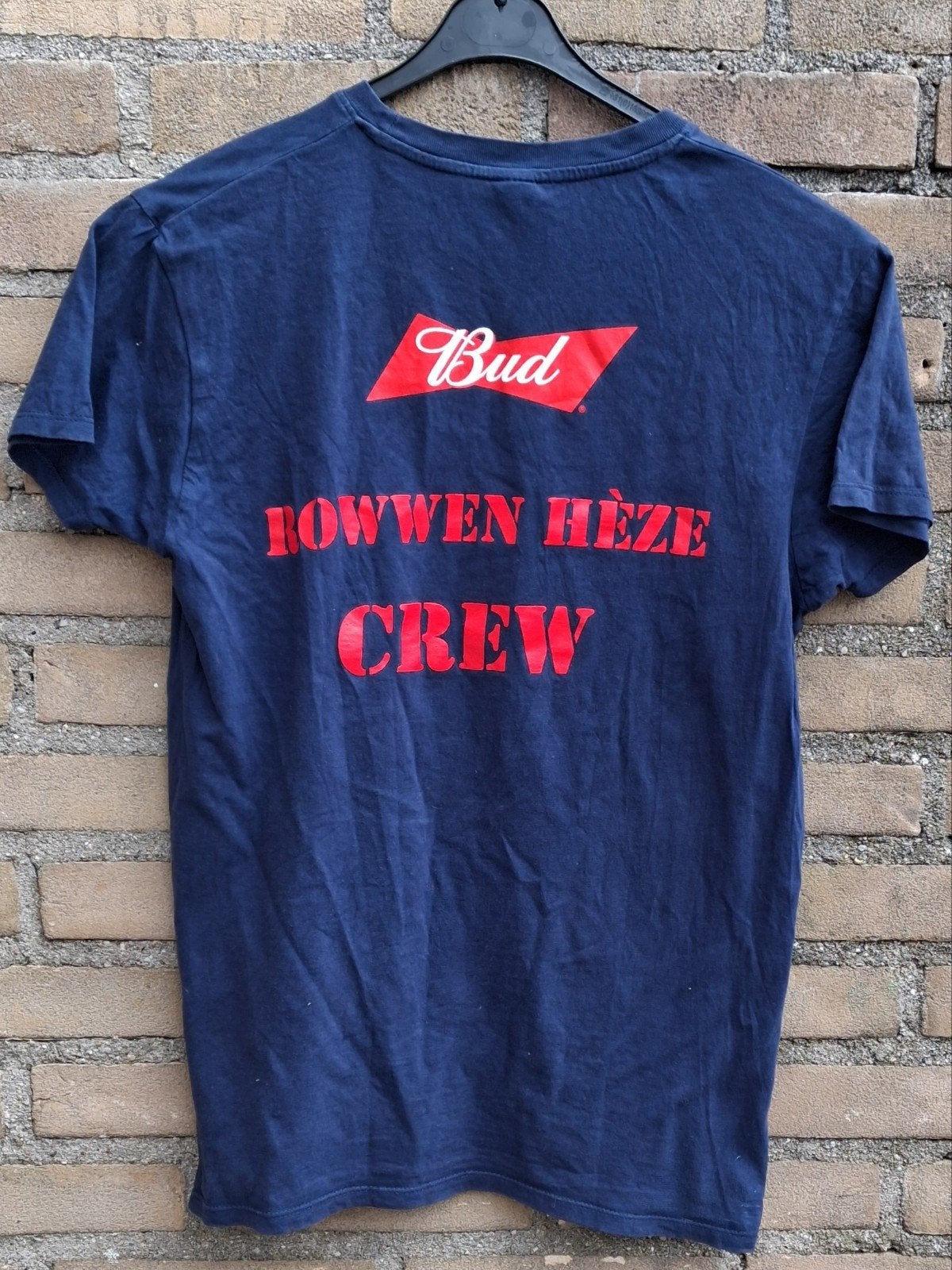 ROWWEN HÈZE. Crew T-shirt. 'DE WEI IN'. Maat S., Ophalen of Verzenden, Zo goed als nieuw, Kleding