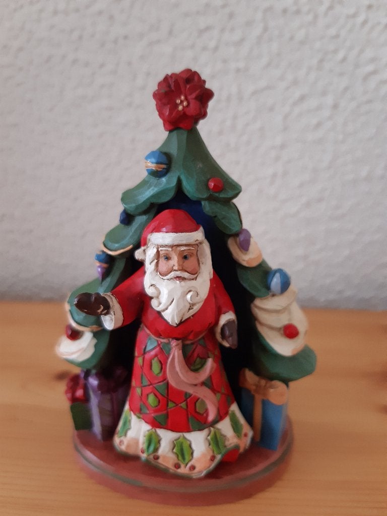 Jim Shore Kerstman met boom klein nr. 4056781, Ophalen of Verzenden