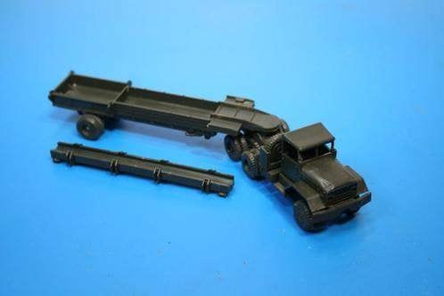 Roco Minitanks US truck met boot oplegger (6047) SHF, Ophalen of Verzenden, Gebruikt, Overige typen, Roco