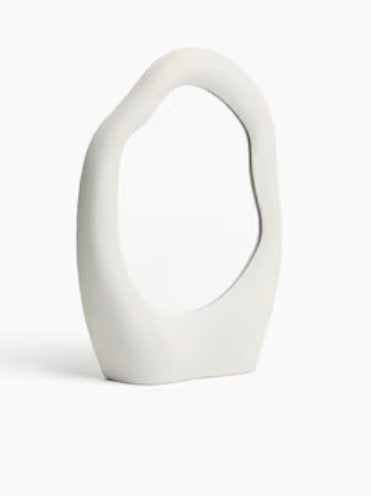 Spiegel tafelspiegel, Ophalen, Minder dan 50 cm, Zo goed als nieuw, Minder dan 100 cm