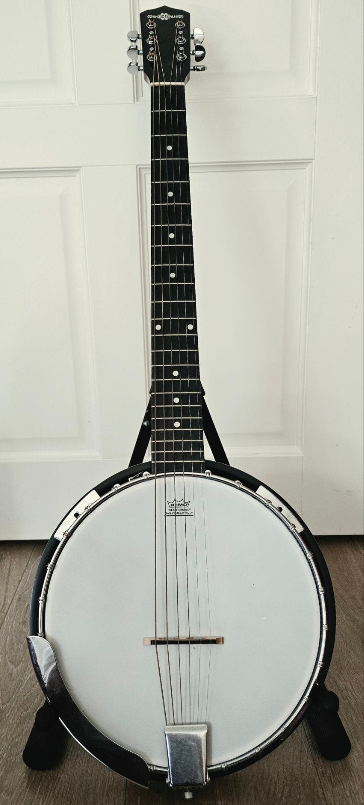 Gear4music Gitaarbanjo - Zo goed als nieuw, Muziek en Instrumenten, Ophalen of Verzenden, Zo goed als nieuw, Gitaarbanjo