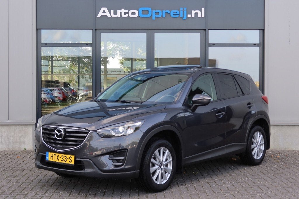 Mazda CX-5 2.0 4WD TS+ 160pk Clima, NAVI, Leder, Schuifdak,, Verwarmde buitenspiegels, 15 km/l, Euro 6, Leder