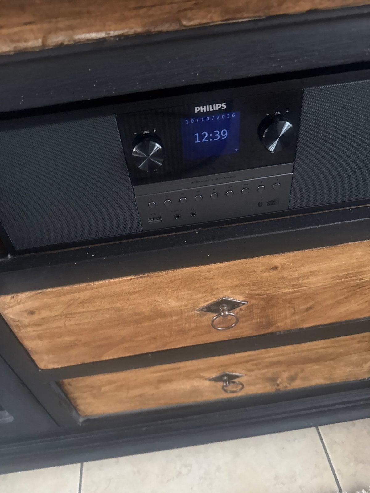 Philips wifi Spotify Bluetooth en dab, Philips, Ophalen of Verzenden, Zo goed als nieuw, Microset