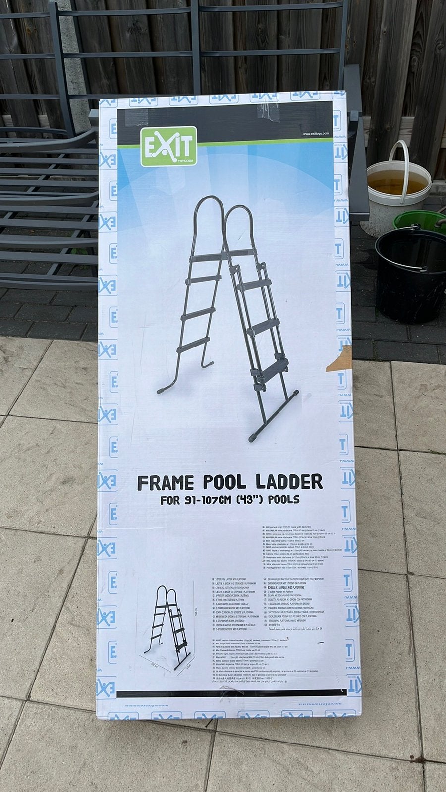 Frame pool helemaal nieuw, Ophalen of Verzenden, Zo goed als nieuw