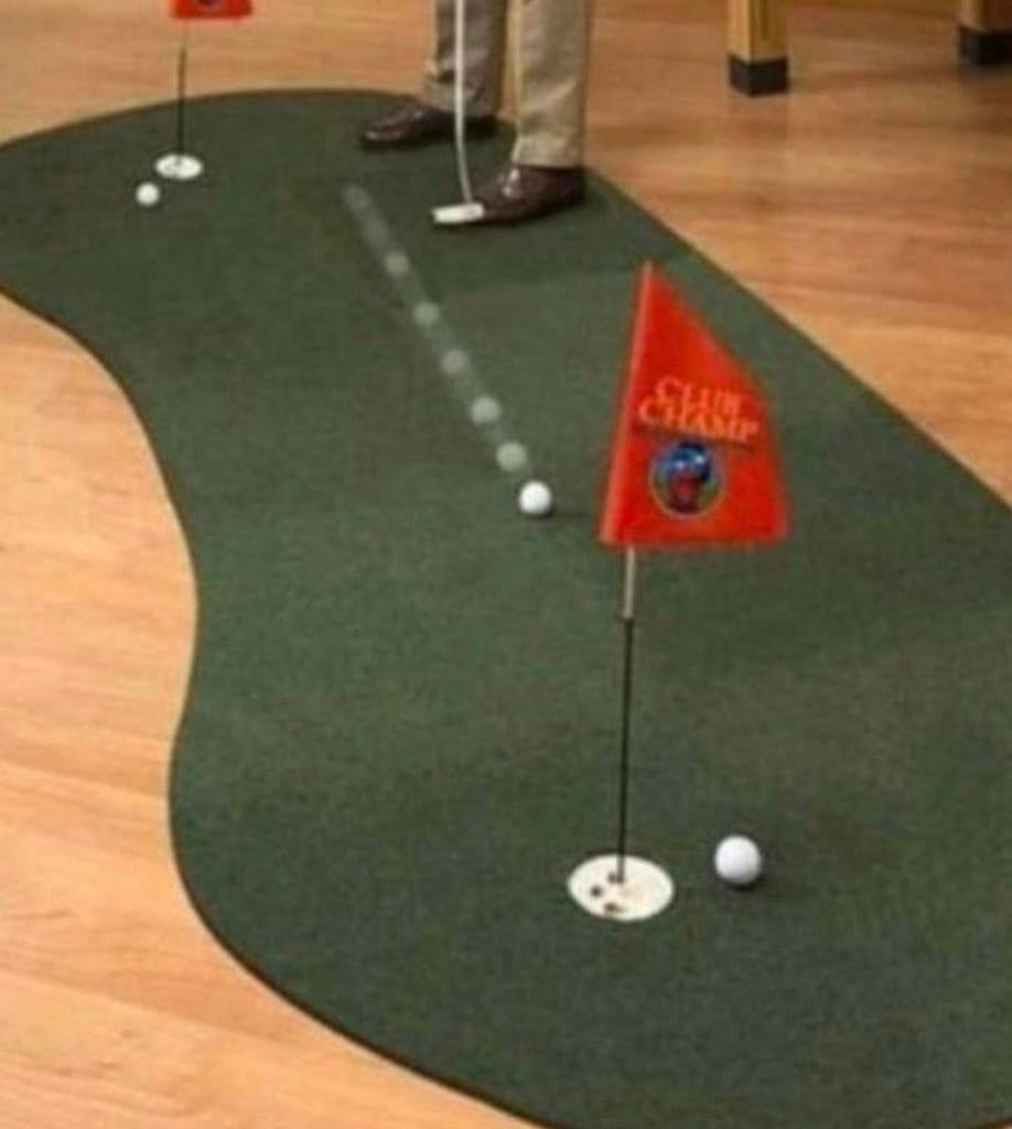 Expand-a-green uitbreidbare golf put mat, Ophalen of Verzenden