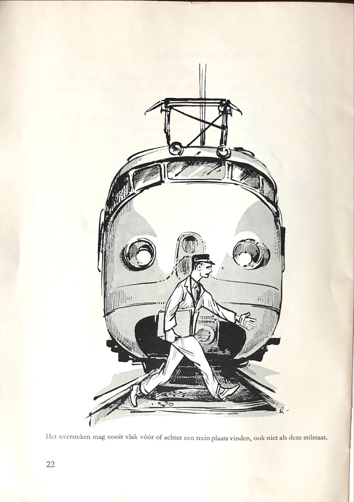 NS Veiligheidsvoorschriften 1959 - Voorkom Ongevallen, Verzamelen, Ophalen of Verzenden, Zo goed als nieuw, Trein, Boek of Tijdschrift