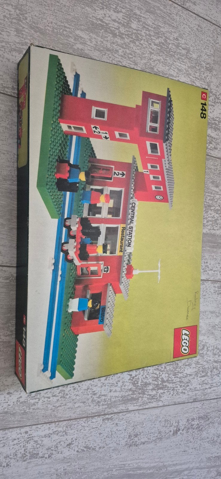 Lego 148 Central Station (1975) - Vintage Complete Set, Kinderen en Baby's, Speelgoed | Duplo en Lego, Compleet, Gebruikt, Overige thema's