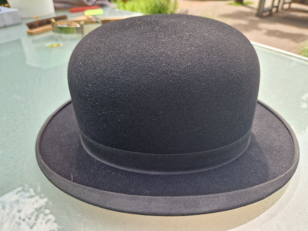 Antieke bolhoed, Ophalen of Verzenden, Heren