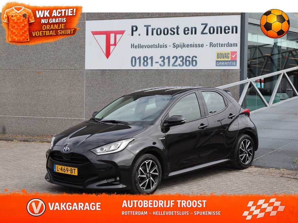 Toyota Yaris 1.5 Hybrid Dynamic Dealeronderhouden! Nederland, 12 maanden, Gebruikt, Bedrijf, Hybride Elektrisch/Benzine