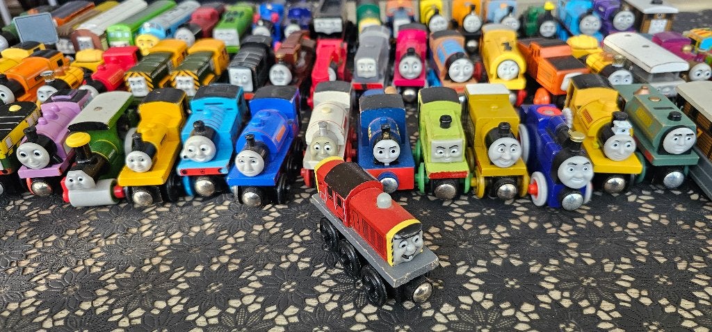Thomas de trein Hout salty, Ophalen of Verzenden, Zo goed als nieuw