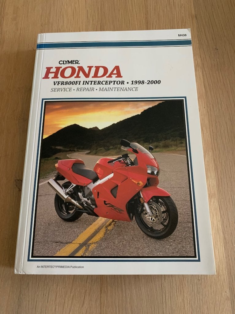 Clymer Honda VFR FI werkplaatshandboek, Motoren, Ophalen of Verzenden, Honda