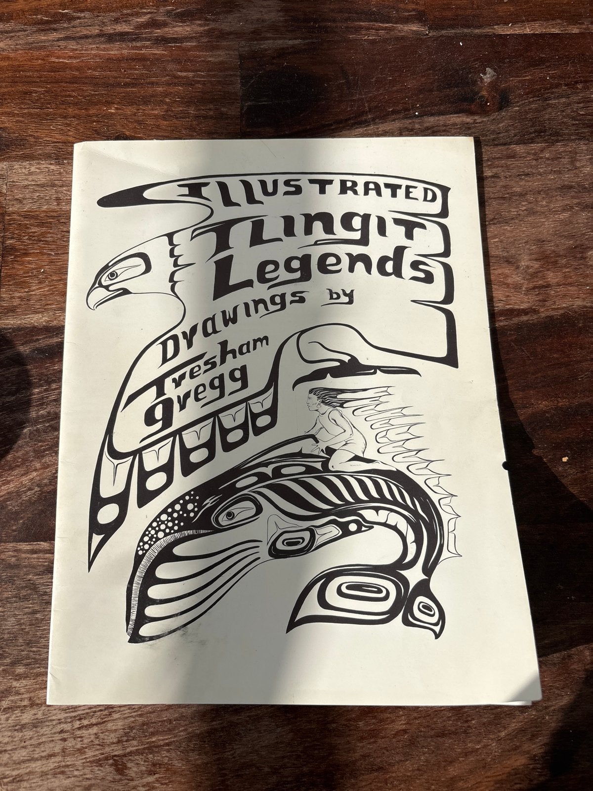 Geïllustreerde Tlingit Legenden - Tekeningen van Gregg, Boeken, Ophalen, Zo goed als nieuw, Amerika