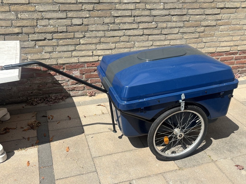 Afsluitbare Fietskar / bagagekar, Ophalen, Zo goed als nieuw, Bagagekar