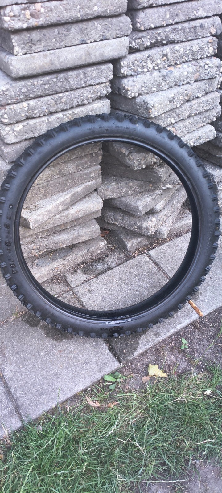 19 inch band voor Ouxi GT2000 - Zeer nette staat, Fietsen en Brommers, Fietsonderdelen, Band, Ouxi, Zo goed als nieuw, Rubber