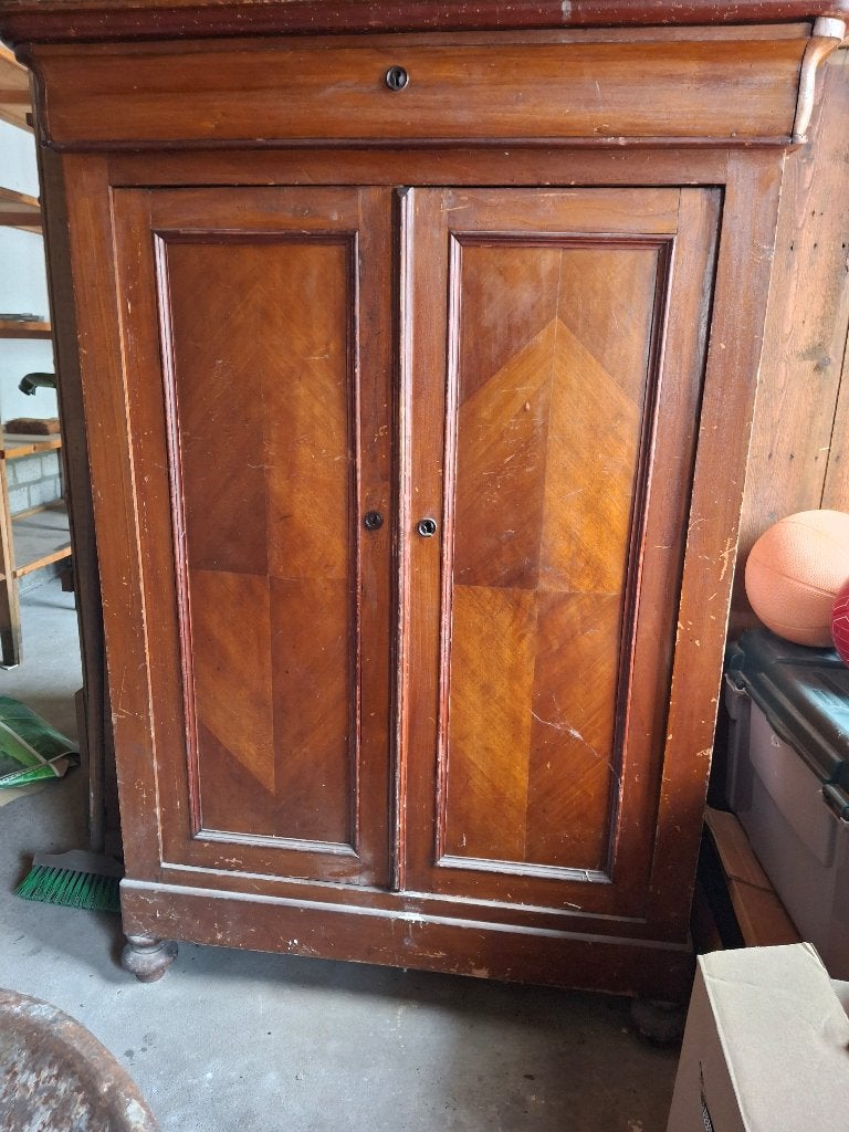Antieke kast gratis…, Ophalen