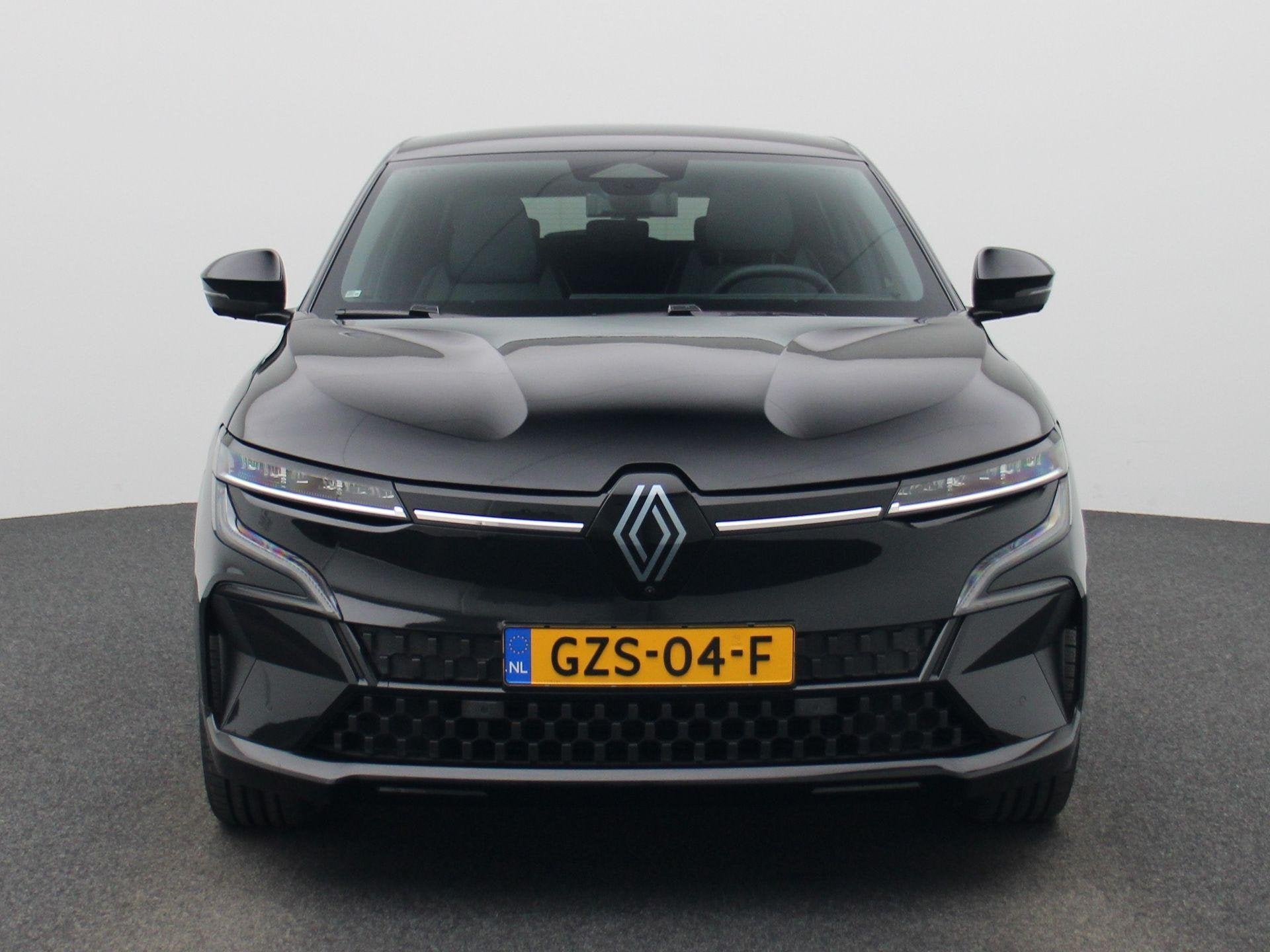 Renault Megane E-Tech comfort range techno 60 kWh | Pack Aug, Zwart, 462 km, 1619 kg, 900 kg