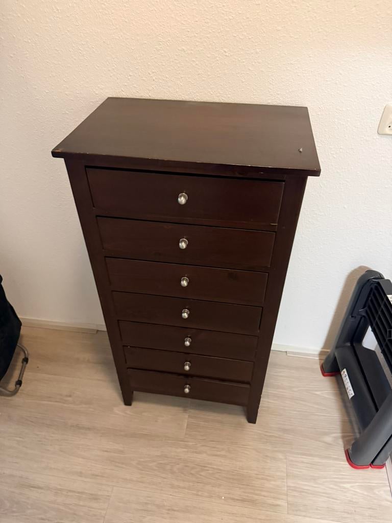 Ladekast, Huis en Inrichting, Ophalen, Minder dan 50 cm, 5 laden of meer, 100 tot 150 cm