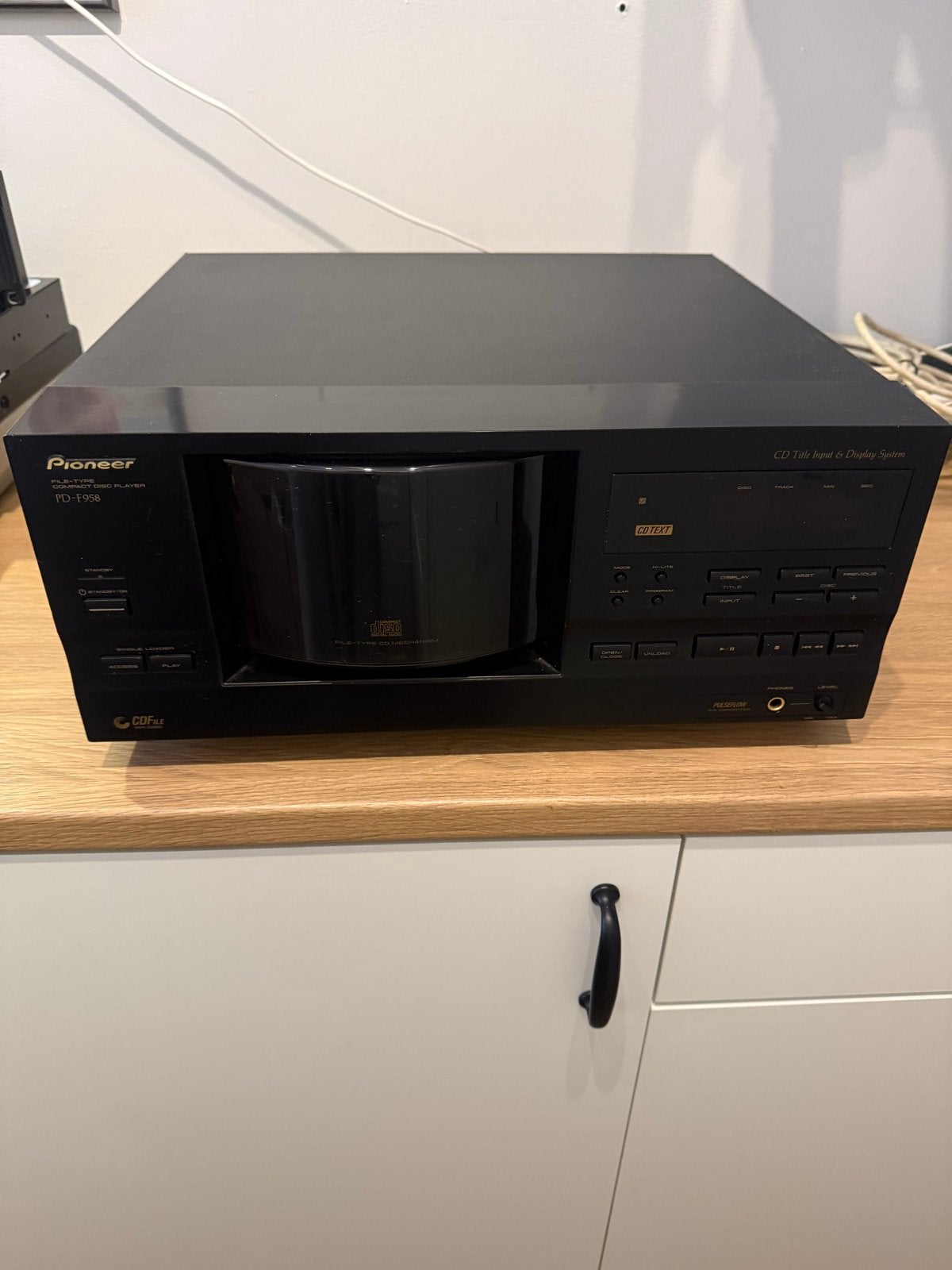 Pioneer PD-F958 CD-wisselaar - 101 CD's, Ophalen of Verzenden, Gebruikt, Pioneer, Wisselaar