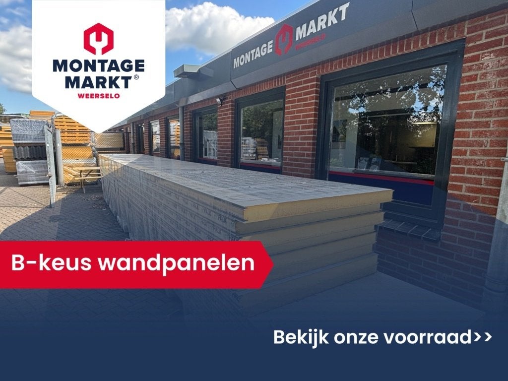 B-keus dak & wandpanelen | FALK | Grote voorraad | Voordelig, Doe-het-zelf en Verbouw, Platen en Panelen, Ophalen, Zo goed als nieuw