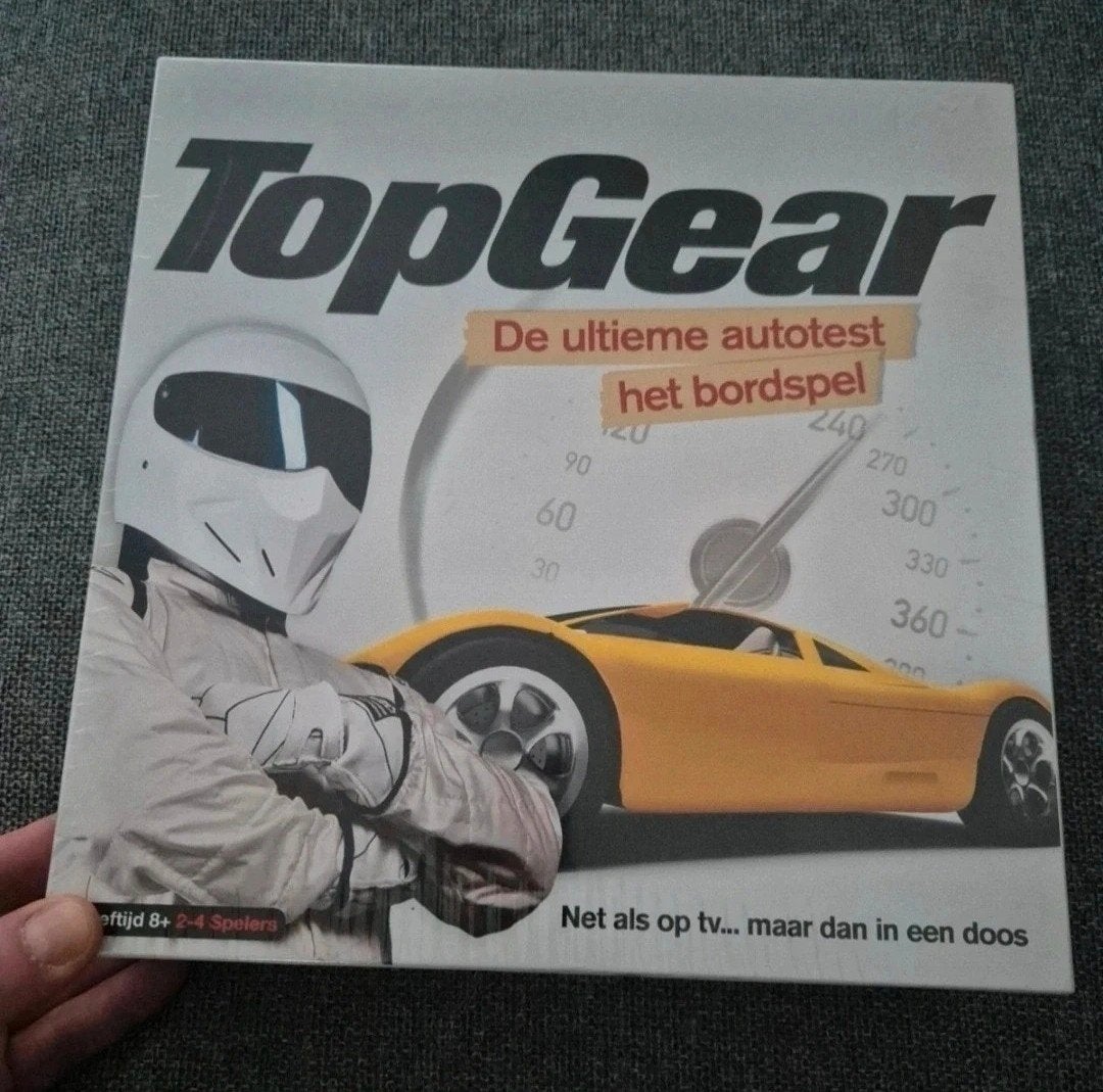Top gear de ultieme autotest het bordspel, Ophalen of Verzenden, Zo goed als nieuw