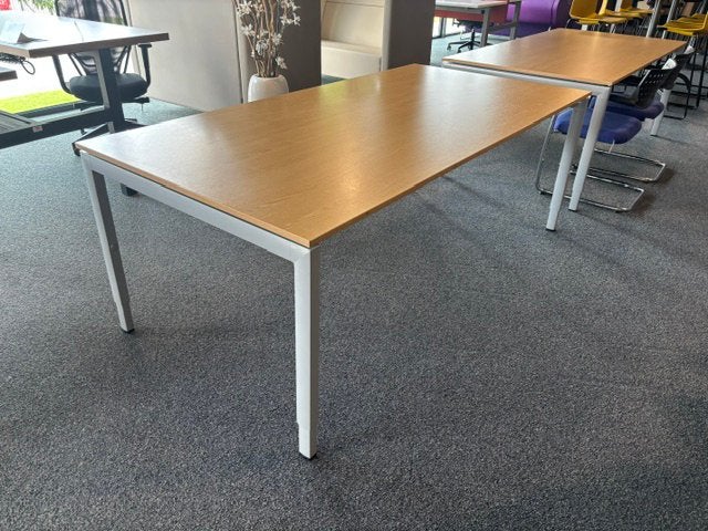 Tafels afm 200x100cm Drentea nog erg mooi hoogte verstelbaar, Gebruikt, 100 cm, In hoogte verstelbaar, Ophalen of Verzenden
