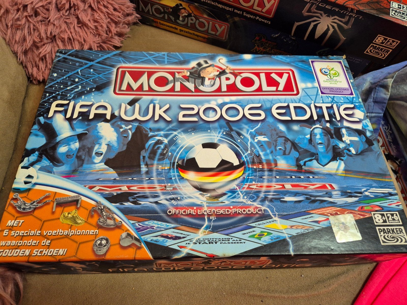 Monopoly FIFA WK 2006 Editie Bordspel, Vijf spelers of meer, Ophalen of Verzenden, Gebruikt, Parker
