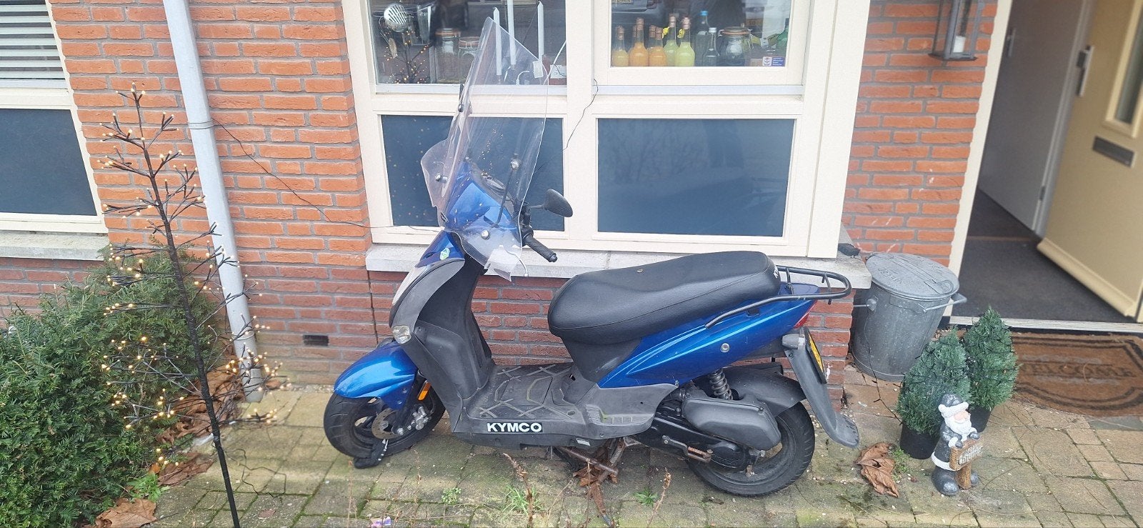 Kymco Agility Scooter - Blauw, Goede Staat, Fietsen en Brommers, Scooters | Kymco, Ophalen, Maximaal 45 km/u, Zo goed als nieuw