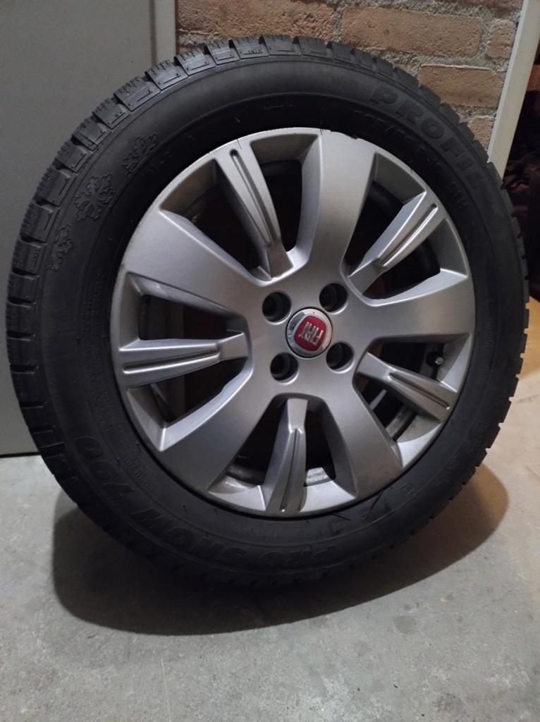Wheels with winter tyres (winterbanden) 205/55 R16 91H, Ophalen