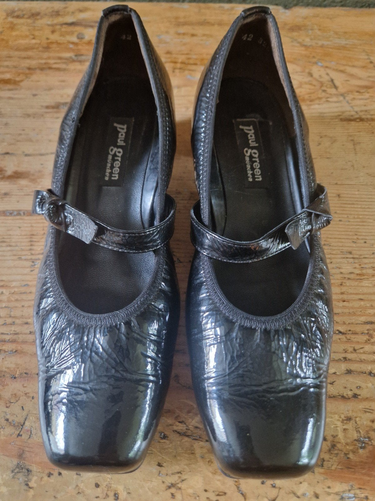 Paul Green München mary jane's, Ophalen, Zwart, Paul Green München, Ballerina's