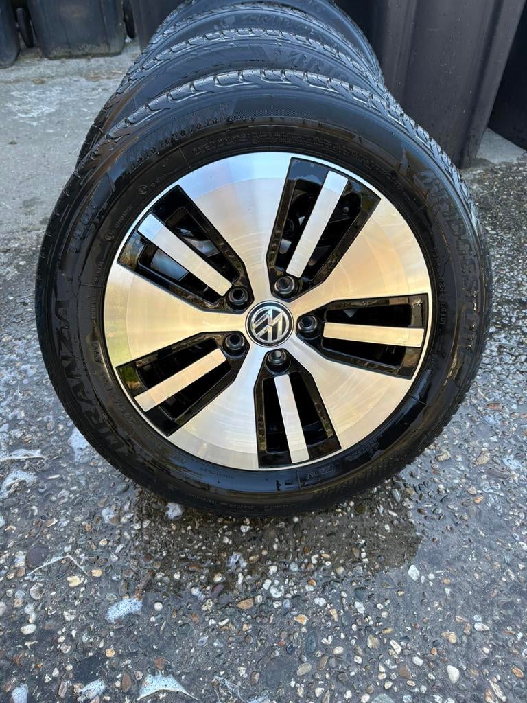 Velgen e golf 205 55 r16 velgen mercedes €200, Velg(en), 16 inch, Zomerbanden, 205 mm