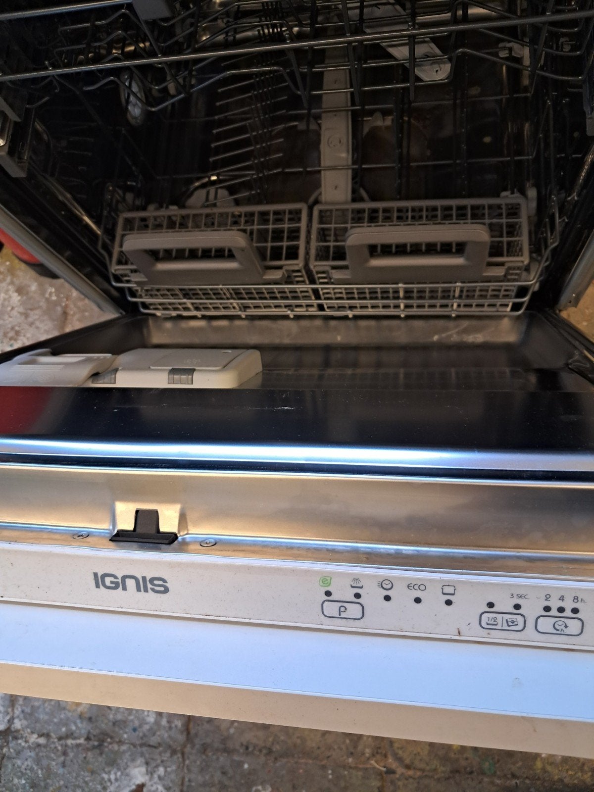Ignis inbouw vaatwasser, Witgoed en Apparatuur, Vaatwasmachines, Ophalen, 60 cm of meer, 14 tot 18 liter, Zo goed als nieuw