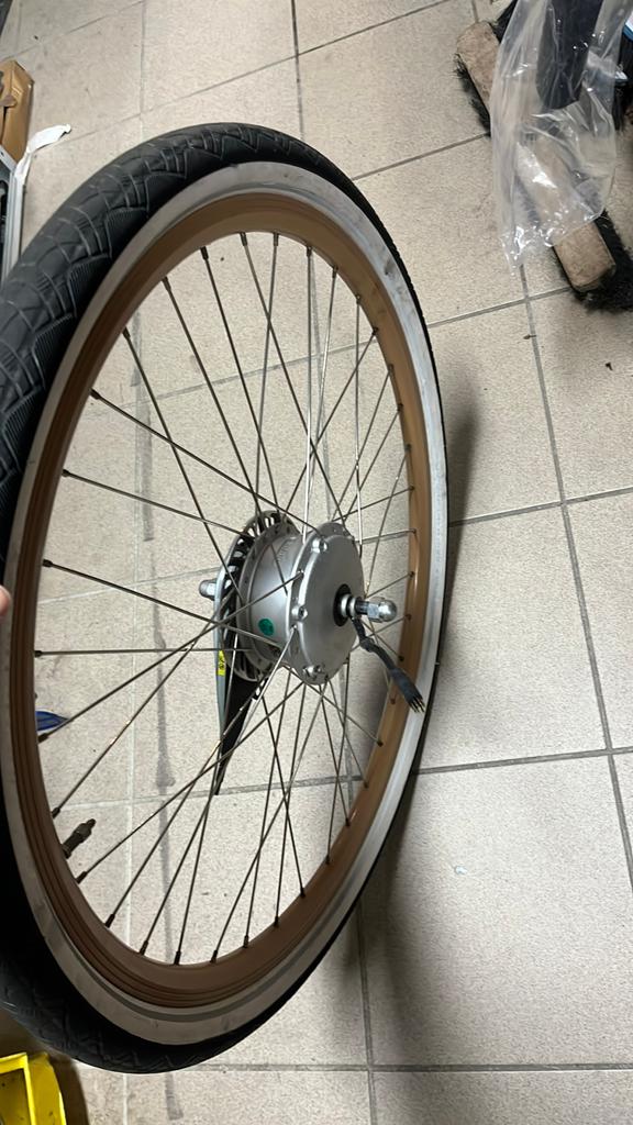Bafang voorwiel motor 9 pin, Ophalen of Verzenden, Gebruikt, Motor