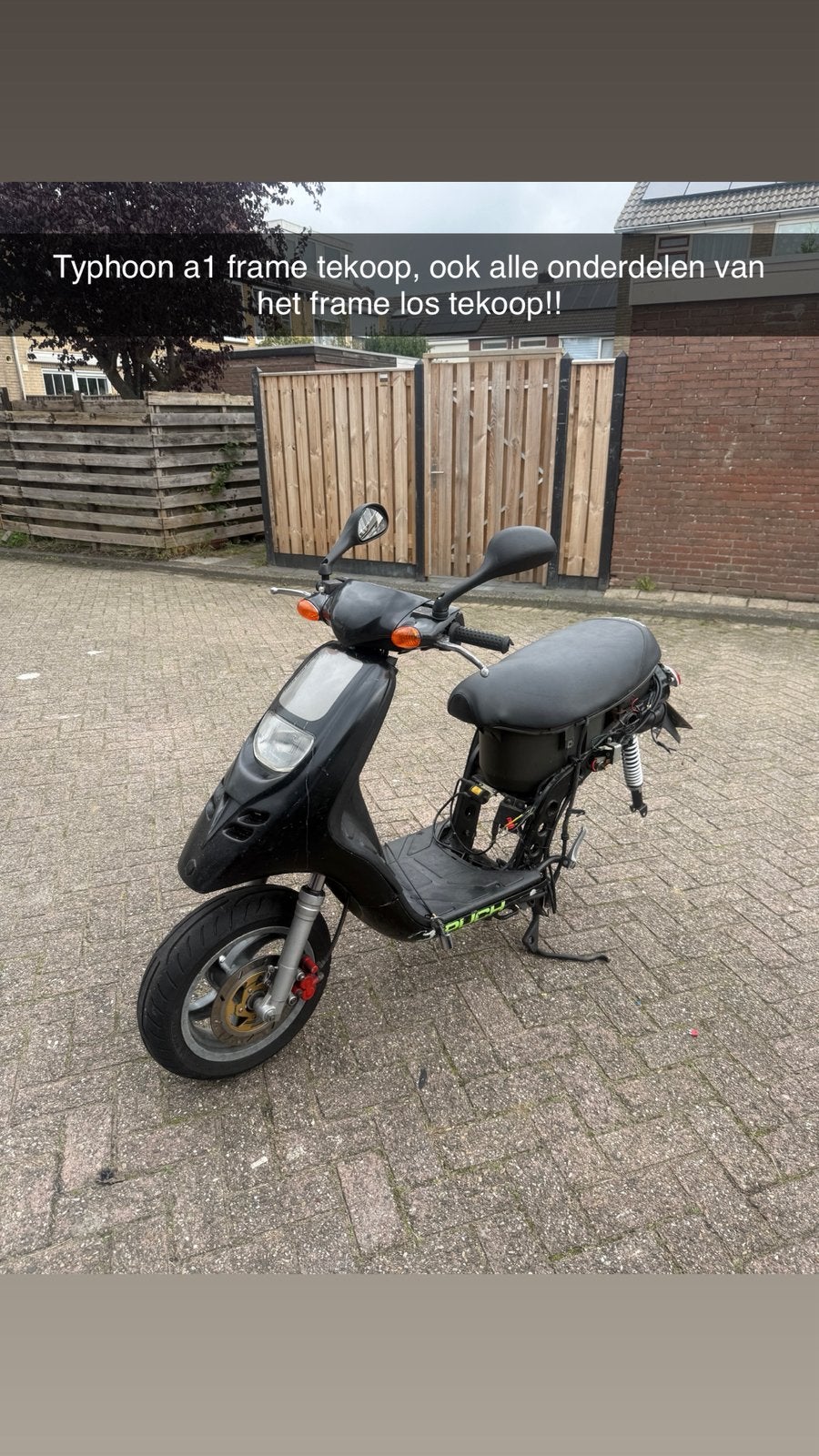 Gillera typhoon A1 frame, Ophalen of Verzenden, Zo goed als nieuw