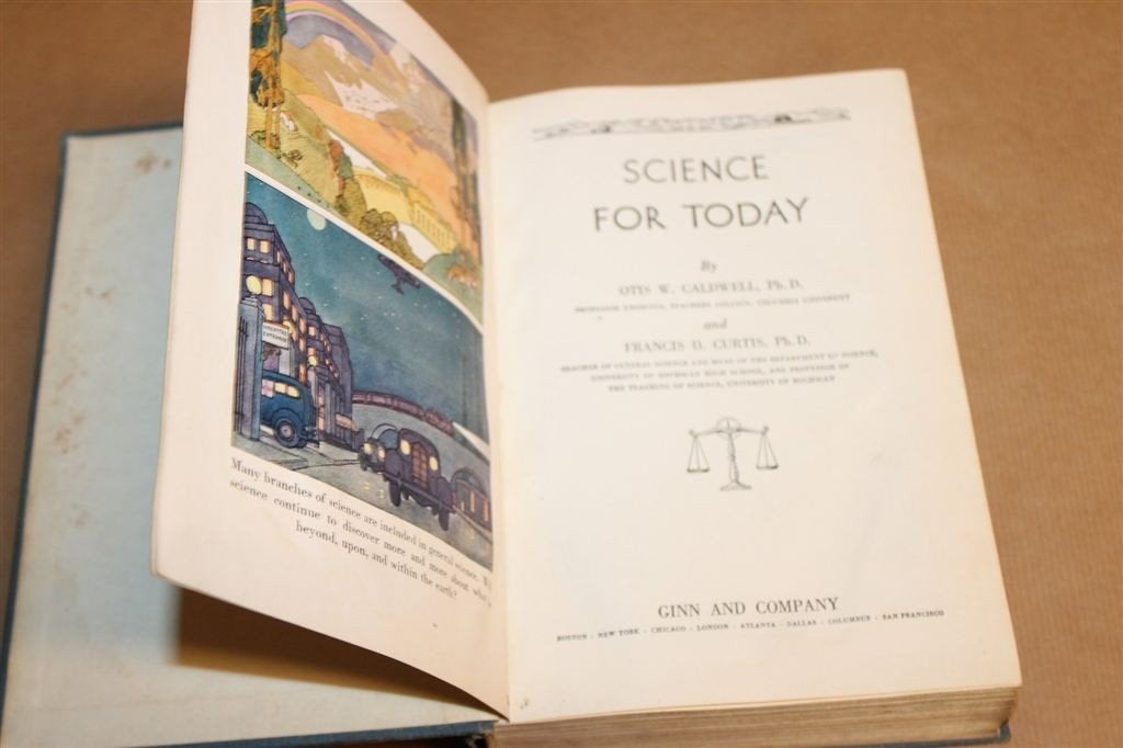 Science for Today — Geïllustreerd Vintage Leerboek 1939, Ophalen of Verzenden, Gelezen, Natuurwetenschap
