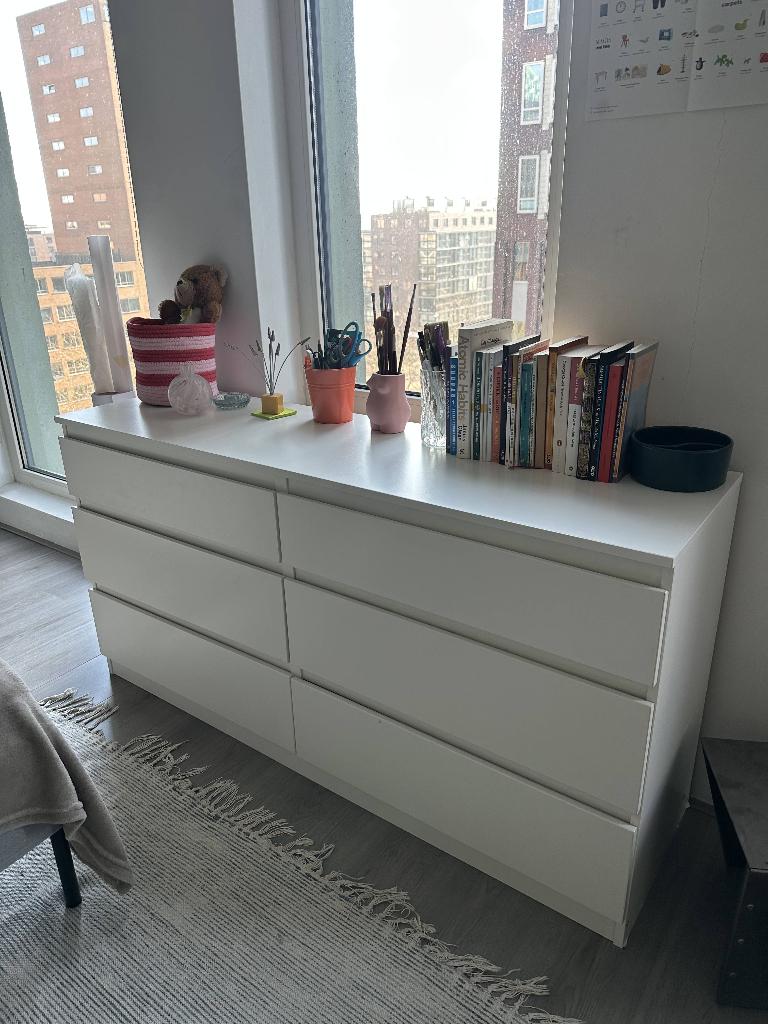 IKEA KULLEN 140x40x72, Huis en Inrichting, Kasten | Ladekasten, Ophalen, Gebruikt, 100 tot 150 cm, 5 laden of meer