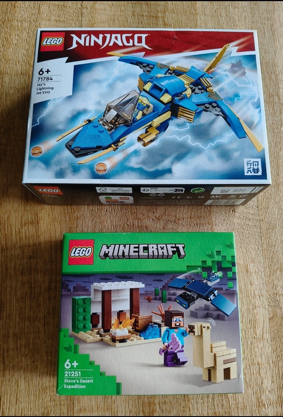lego ninjago en minecraft, Ophalen, Nieuw