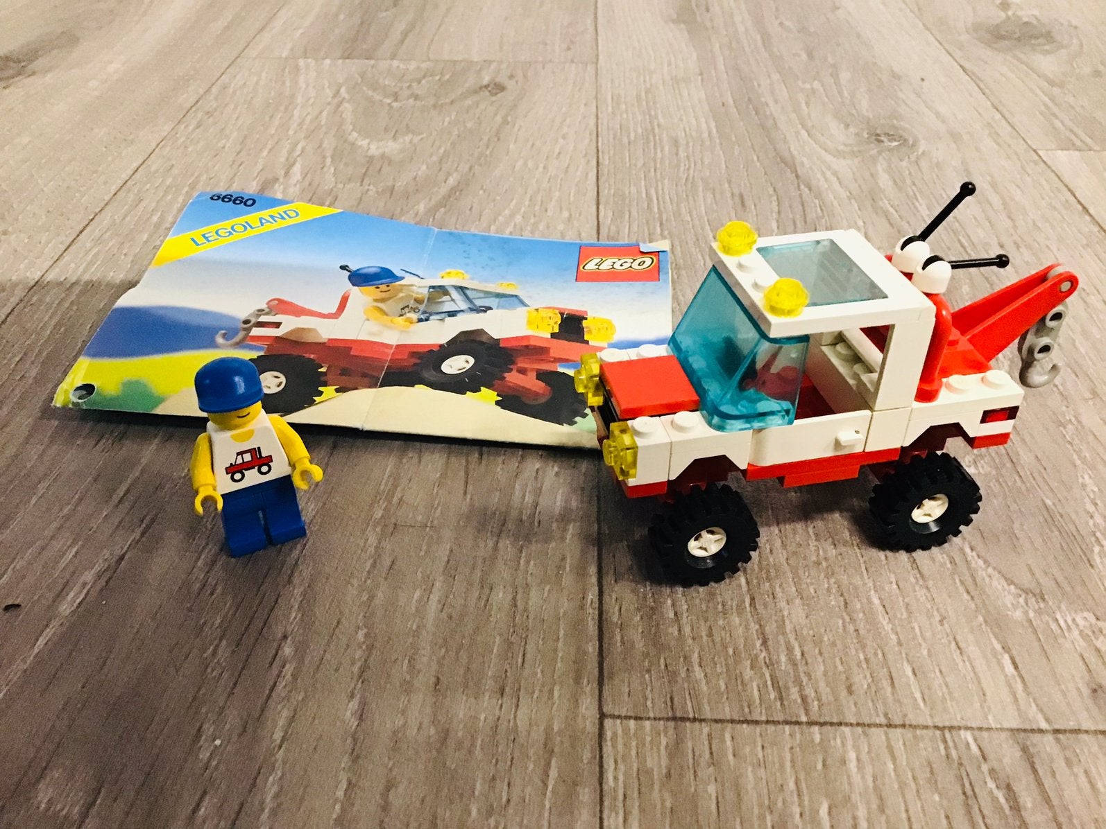 LEGO classic 6660, Hook and haul wrecker, takel wagen, IZGS, Compleet, Lego, Ophalen of Verzenden, Zo goed als nieuw