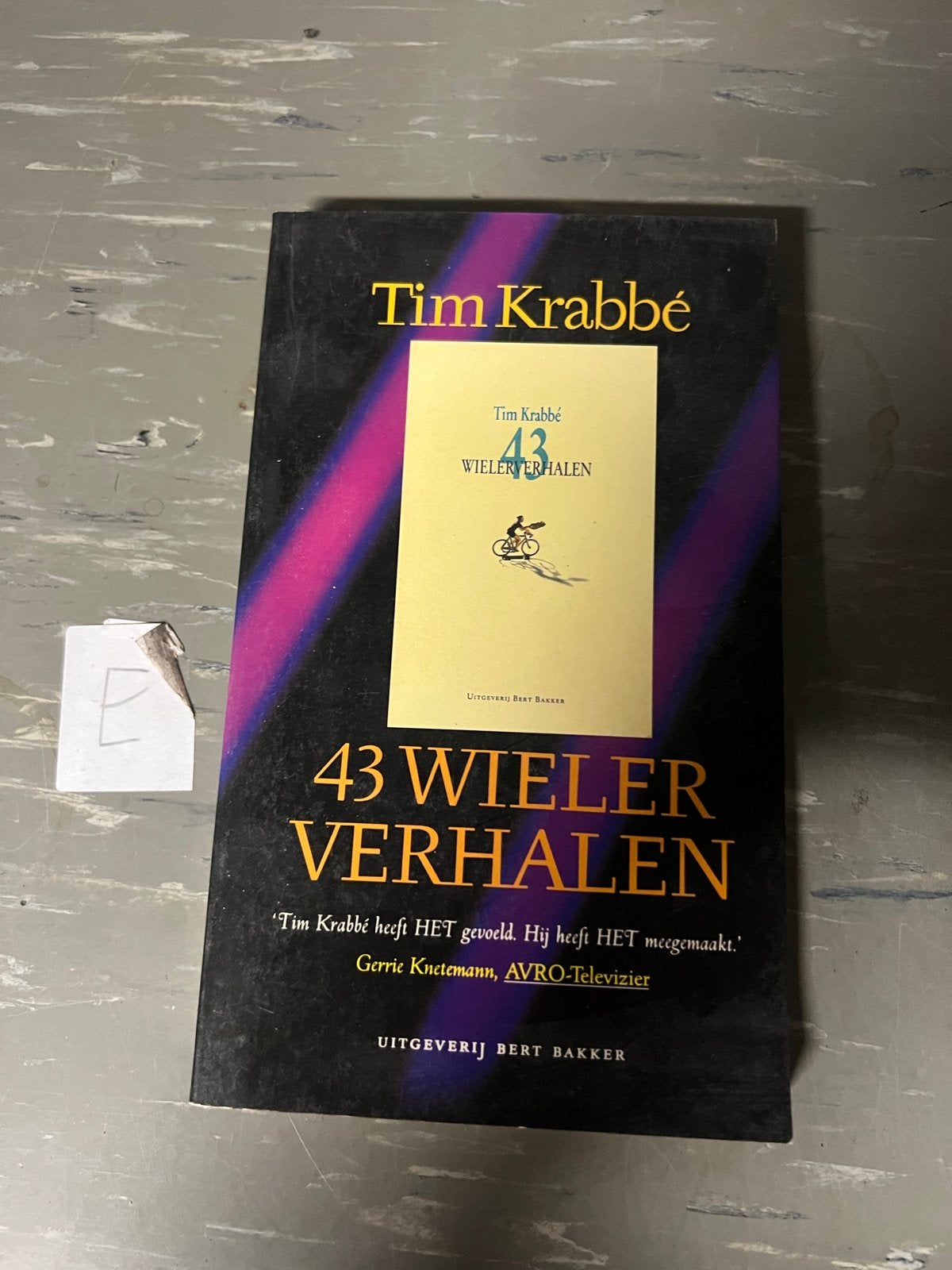 43 Wielerverhalen - Tim Krabbé - Boek, Ophalen of Verzenden, Gelezen, Lopen en Fietsen