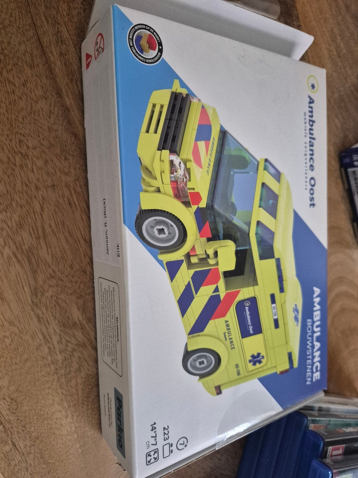ambulance lego set, Ophalen of Verzenden, Zo goed als nieuw, Auto, Overige merken
