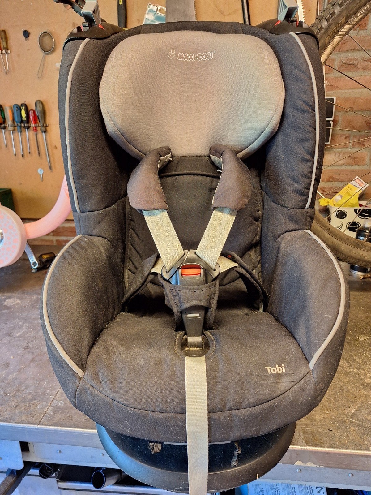 Maxi-Cosi Tobi autostoel - Gebruikt maar in goede staat, Ophalen, Gebruikt, Maxi-Cosi, Autogordel