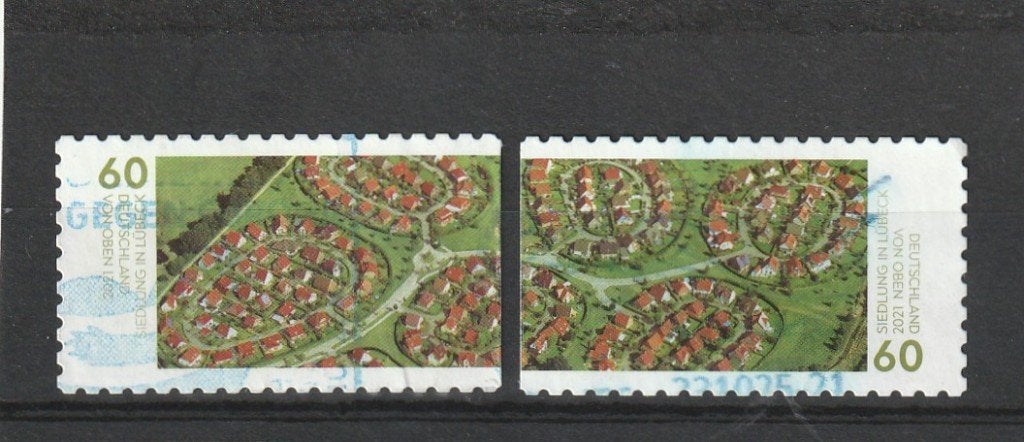 Duitsland 2021 Michel nr. 3583 en 3584, Verzenden, 1990 tot heden, Gestempeld