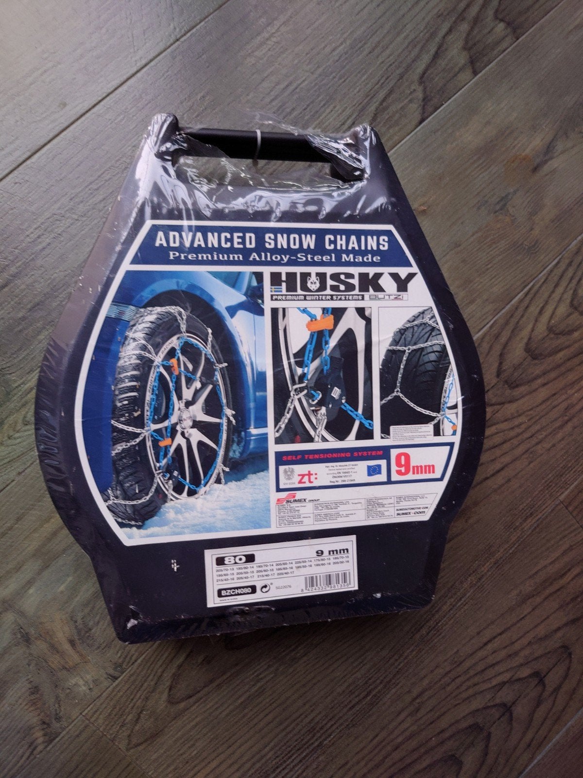 Husky sneeuwkettingen 9 mm - maat 80 - Nieuw, Auto diversen, Sneeuwkettingen, Ophalen, Nieuw