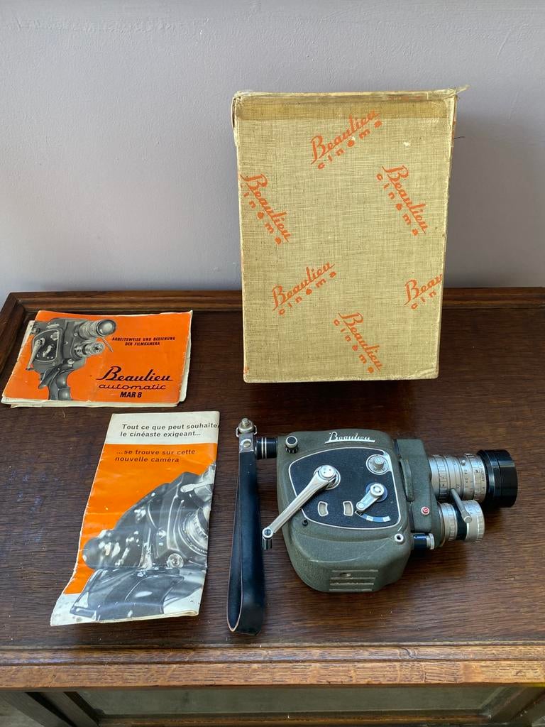 Beaulieu automatic mar8 camera., Verzamelen, Ophalen of Verzenden, 1940 tot 1960, Filmcamera
