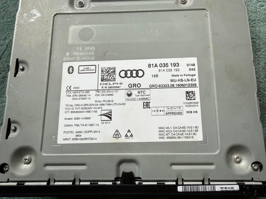 Mib module 81A035193, Ophalen, Zo goed als nieuw