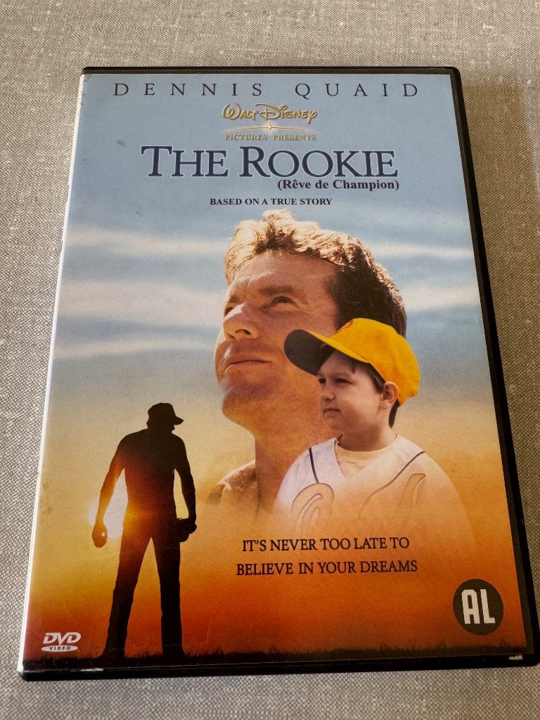 Originele film: The Rookie DVD van Walt Disney, Bonusmateriaal, Alle leeftijden, Nederlands, Ophalen of Verzenden