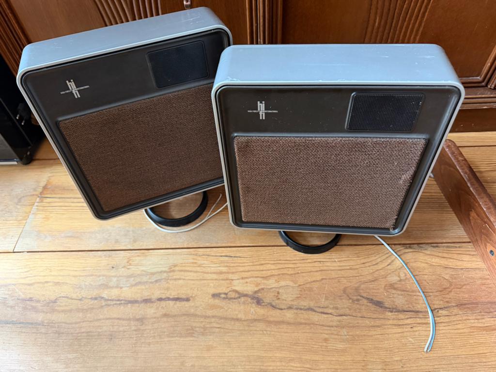 Vintage Philips HiFi speakers – Made in Holland, Ophalen, Philips, Zo goed als nieuw, Minder dan 60 watt