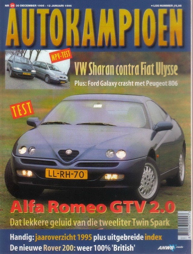Autokampioen 26 1995 : Alfa Romeo GTV - Volvo V40 - Seat, Ophalen of Verzenden, Gelezen, Algemeen