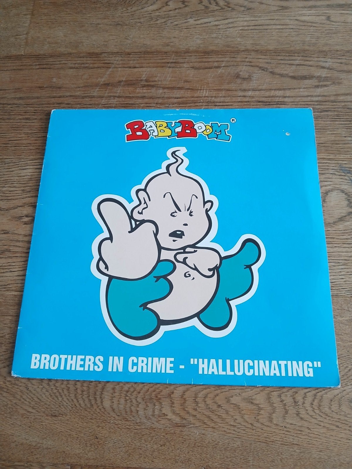 Brothers in Crime - Hallucinating (Babyboom Records), Cd's en Dvd's, Vinyl | Dance en House, Gebruikt, Hardcore, EP, 12 inch