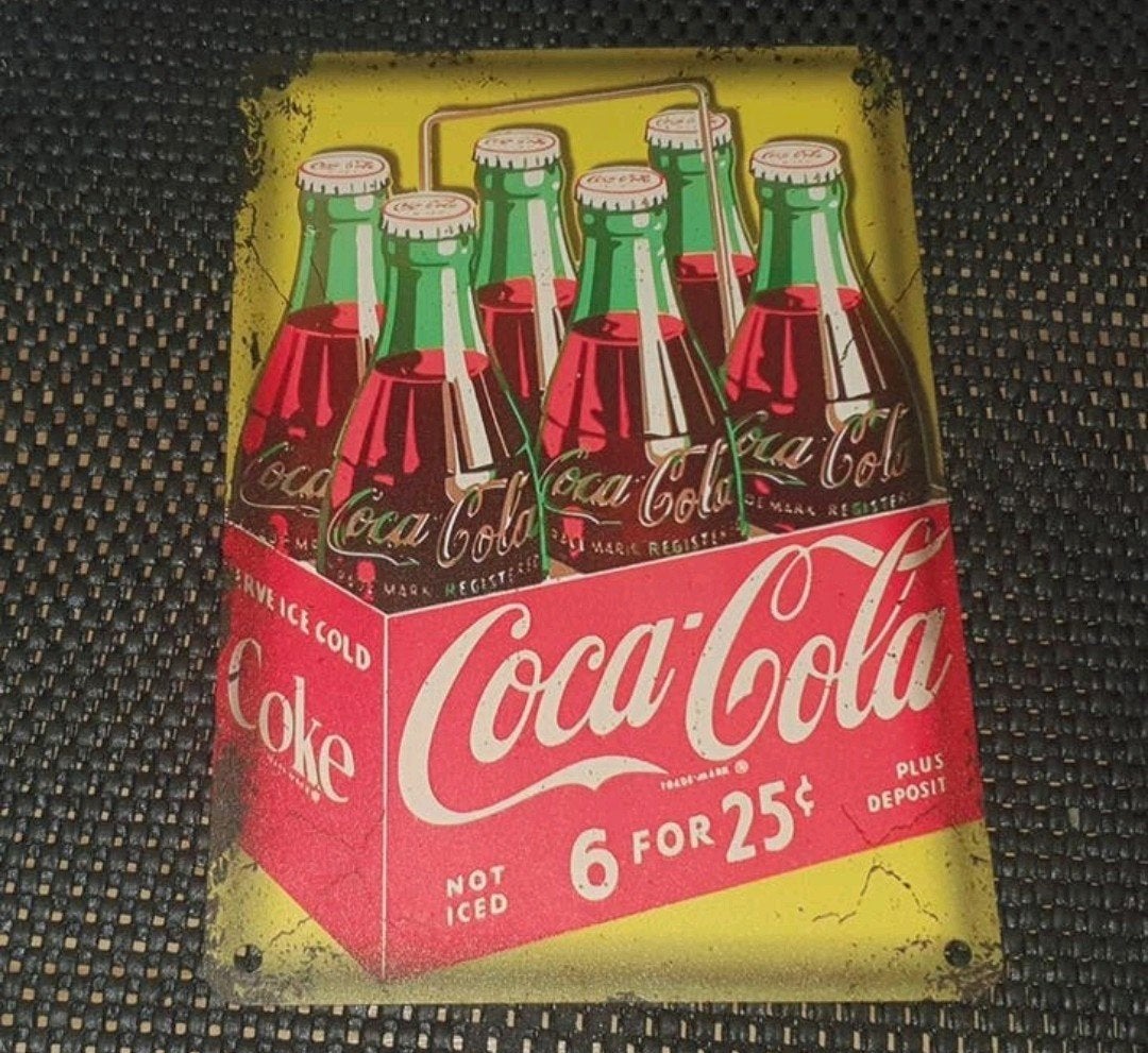 decoratief wandbord van Coca-Cola, Ophalen of Verzenden, Reclamebord
